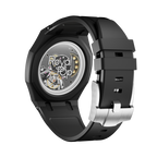 Silikonkautschukarmband für AP x Swatch Royal Pop Ocho Negro