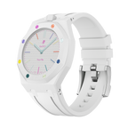 Silikonkautschukarmband für AP x Swatch Royal Pop Huit Blanc