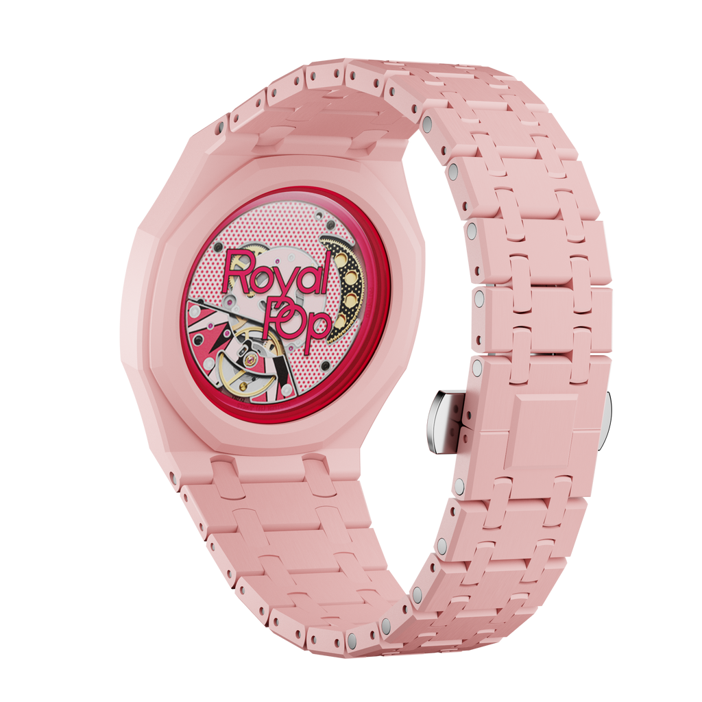 Pop Case Ceraspectra Für AP x Swatch Royal Pop Otto Rosso