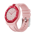 Silikonkautschukarmband für AP x Swatch Royal Pop Otto Rosso