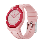 Silikonkautschukarmband für AP x Swatch Royal Pop Otto Rosso