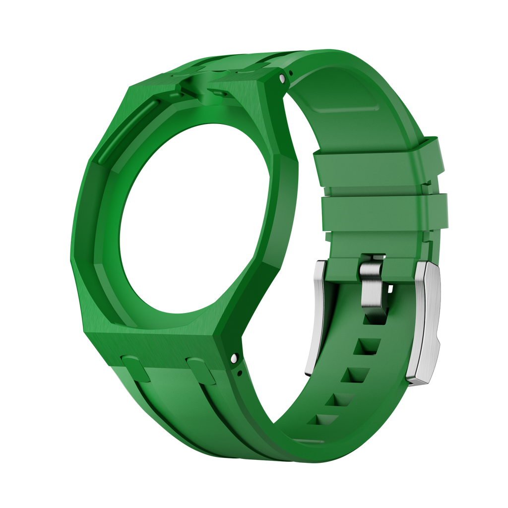 Silikonkautschukarmband für AP x Swatch Royal Pop Green Eight