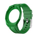Silikonkautschukarmband für AP x Swatch Royal Pop Green Eight