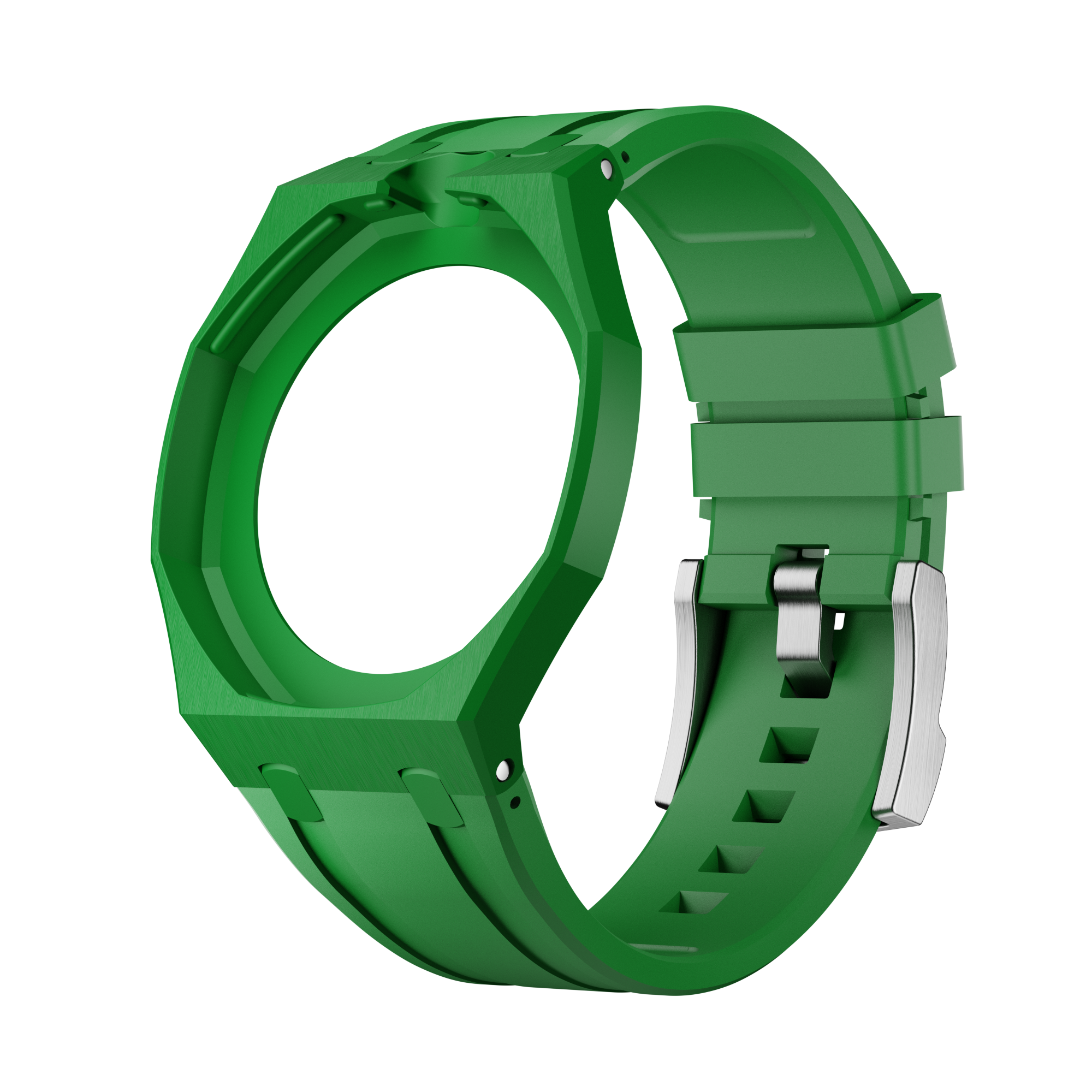 Silikonkautschukarmband für AP x Swatch Royal Pop Green Eight