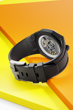 Silikonkautschukarmband für AP x Swatch Royal Pop Ocho Negro