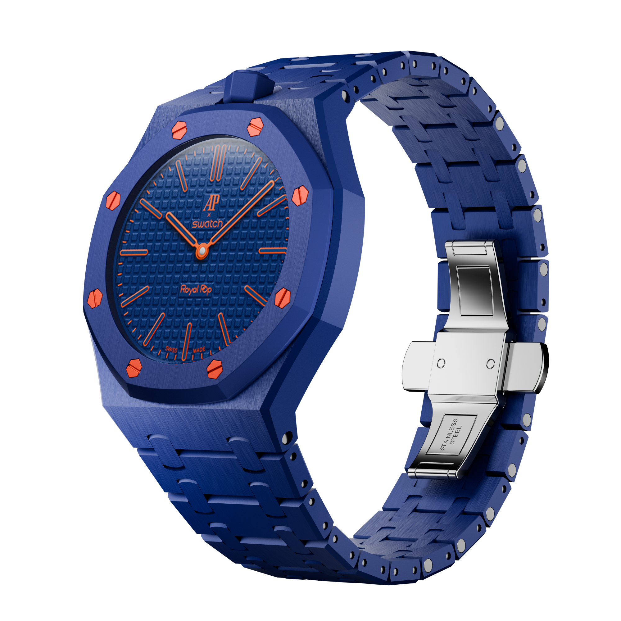 Pop Case Ceraspectra Für AP x Swatch Royal Pop Orenji Hachi