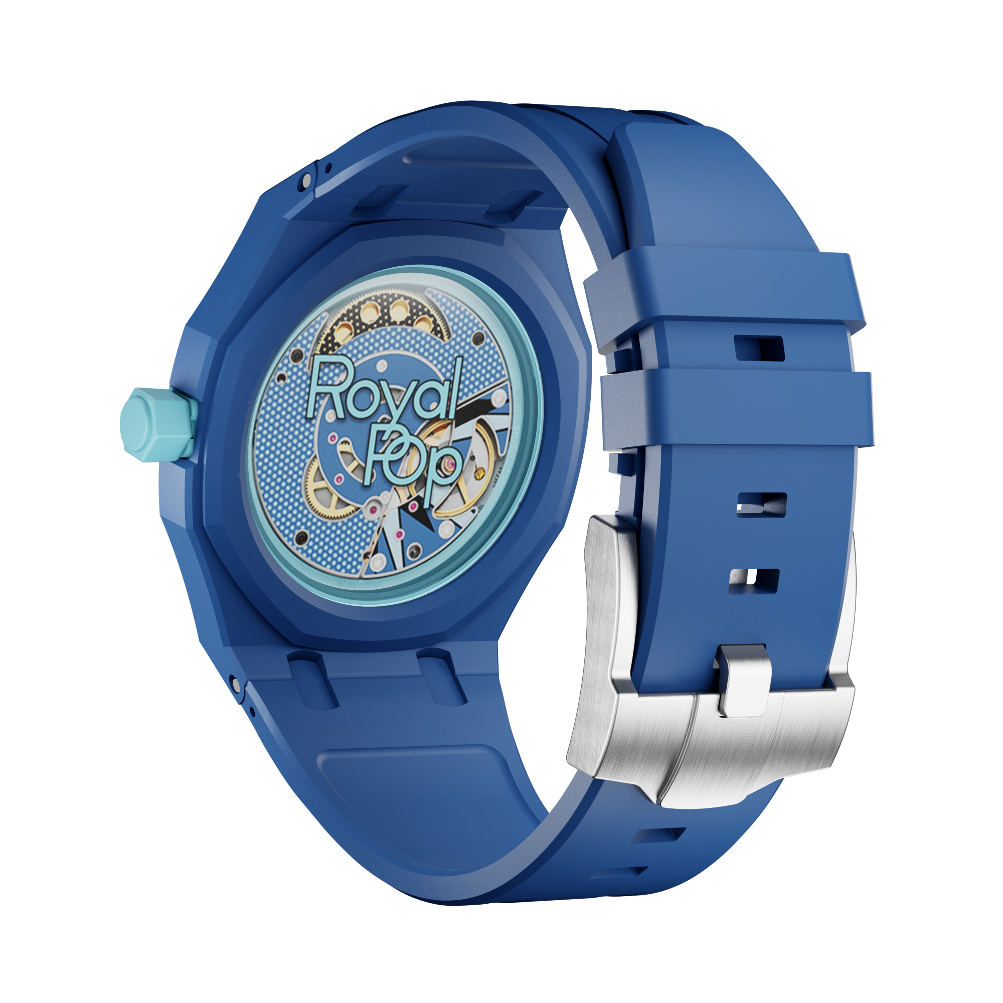 Silikonkautschukarmband für AP x Swatch Royal Pop Lan Ba
