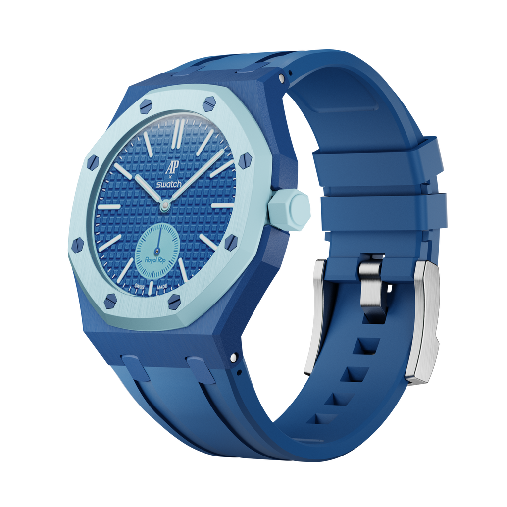 Silikonkautschukarmband für AP x Swatch Royal Pop Lan Ba