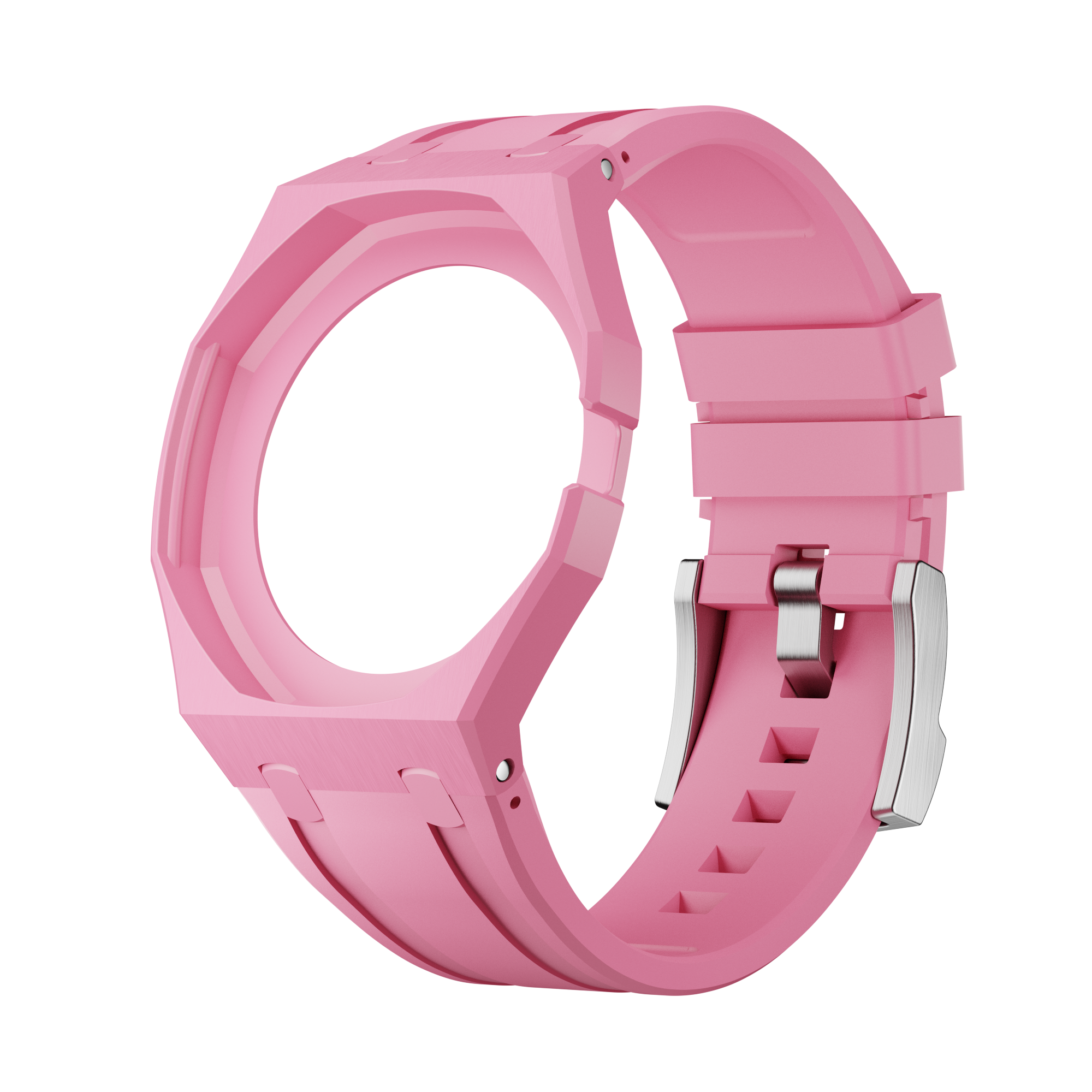 Silicone Rubber Strap For AP x Swatch Royal Pop Otg Roz