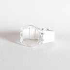 Pop Case Crystal For AP x Swatch Royal Pop Glacier White