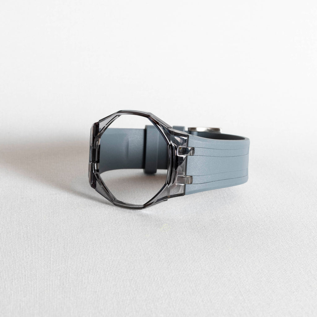 Pop Case Crystal For AP x Swatch Royal Pop Graphite Grey